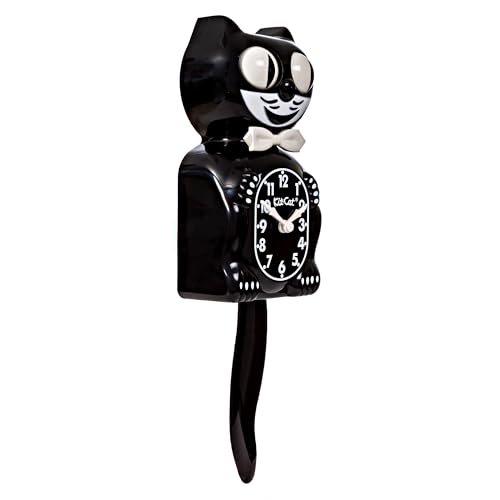 Kit Cat Klock Original Classic Black For Gentlemen Timeless Design and Precision Movement