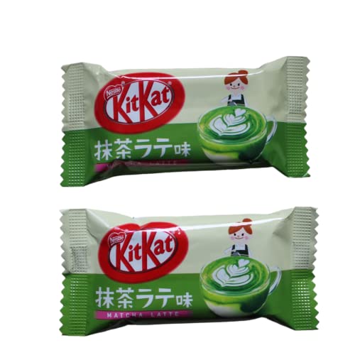 Nestlé KitKat Mini Chocolate Bar Matcha Latte for Adults on the Go 10pcs Pressure Waisted Box Trendy Snack