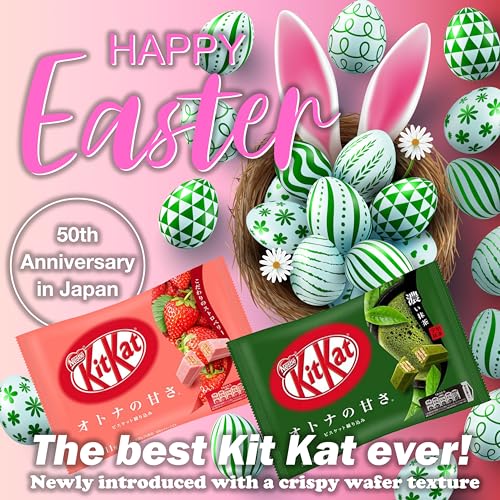 KitKat Matcha Latte & Adult Sweetness 2 Bags - Japan Import for Chocolate Lovers