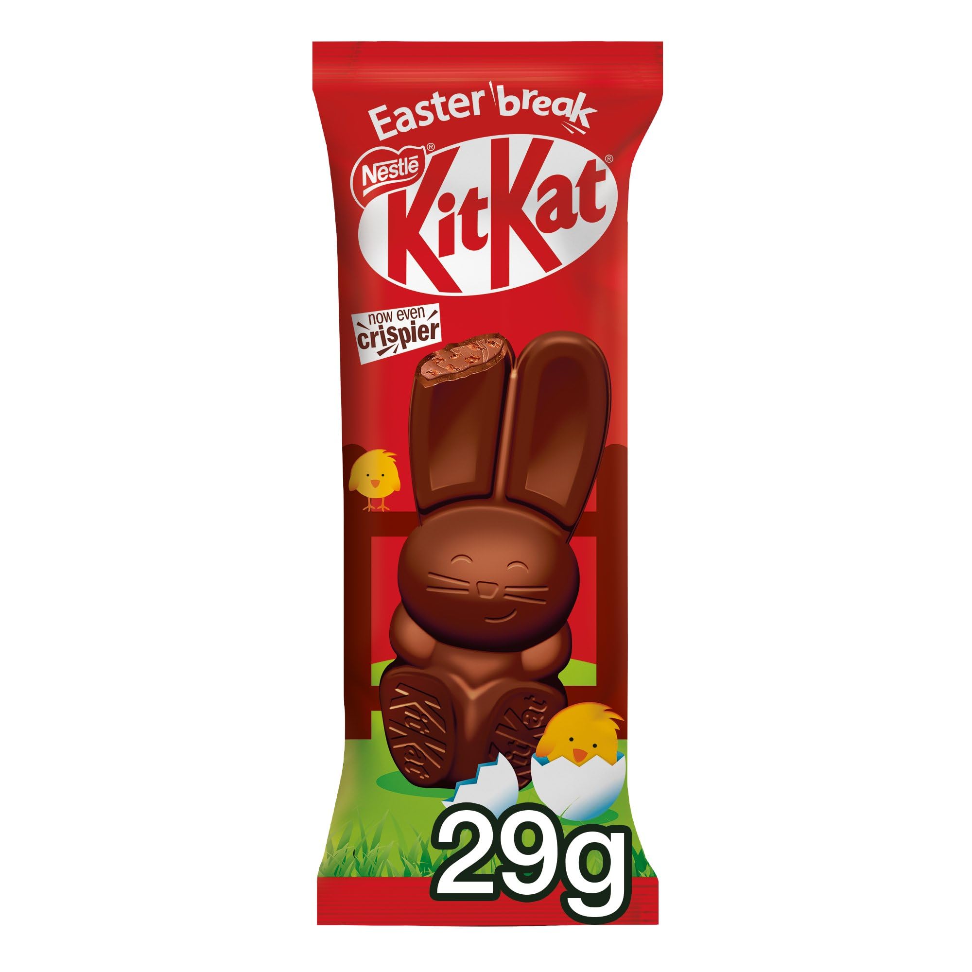 Kit Kat Chocolate Bunny 29g Perfect for Easter Celebrations
| Kit Kat Chocolate Bunny 29g Ideal Snack for Kids and Adul